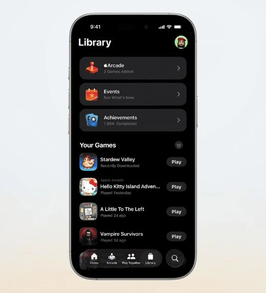 A Dedicated Games App